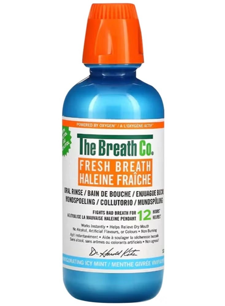 Fresh Breath Oral Rinse Invigorating Icy Mint